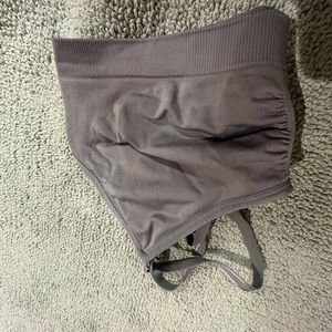 Motherhood maternity grey nursing bra sz L